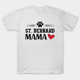St. Bernard Mama T-Shirt